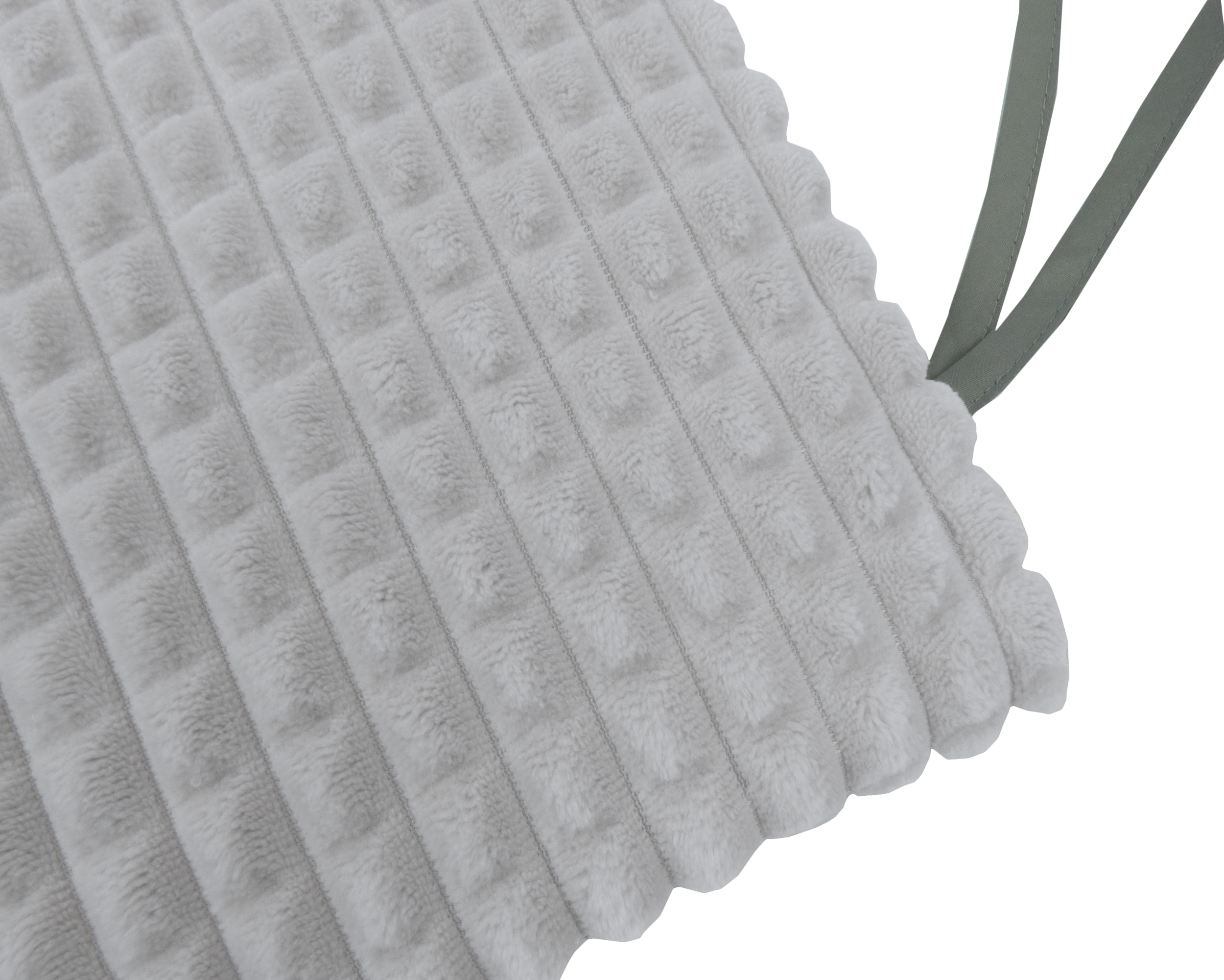 Santreyd Плюш - декоративная подушка-галета для стула 40×40 см серый 82234002 STLM-0022489 - Вид №2