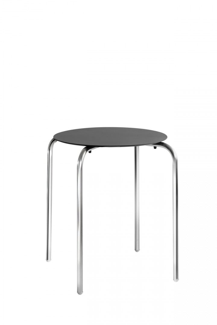 MX 518 Стол с рамой из анодированного алюминия с глянцевым или порошковым покрытием, штабелируемый. Et al. MX - Вид №4