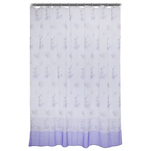 Тюль на ленте «Сова» 250х260 см вуаль цвет сиреневый