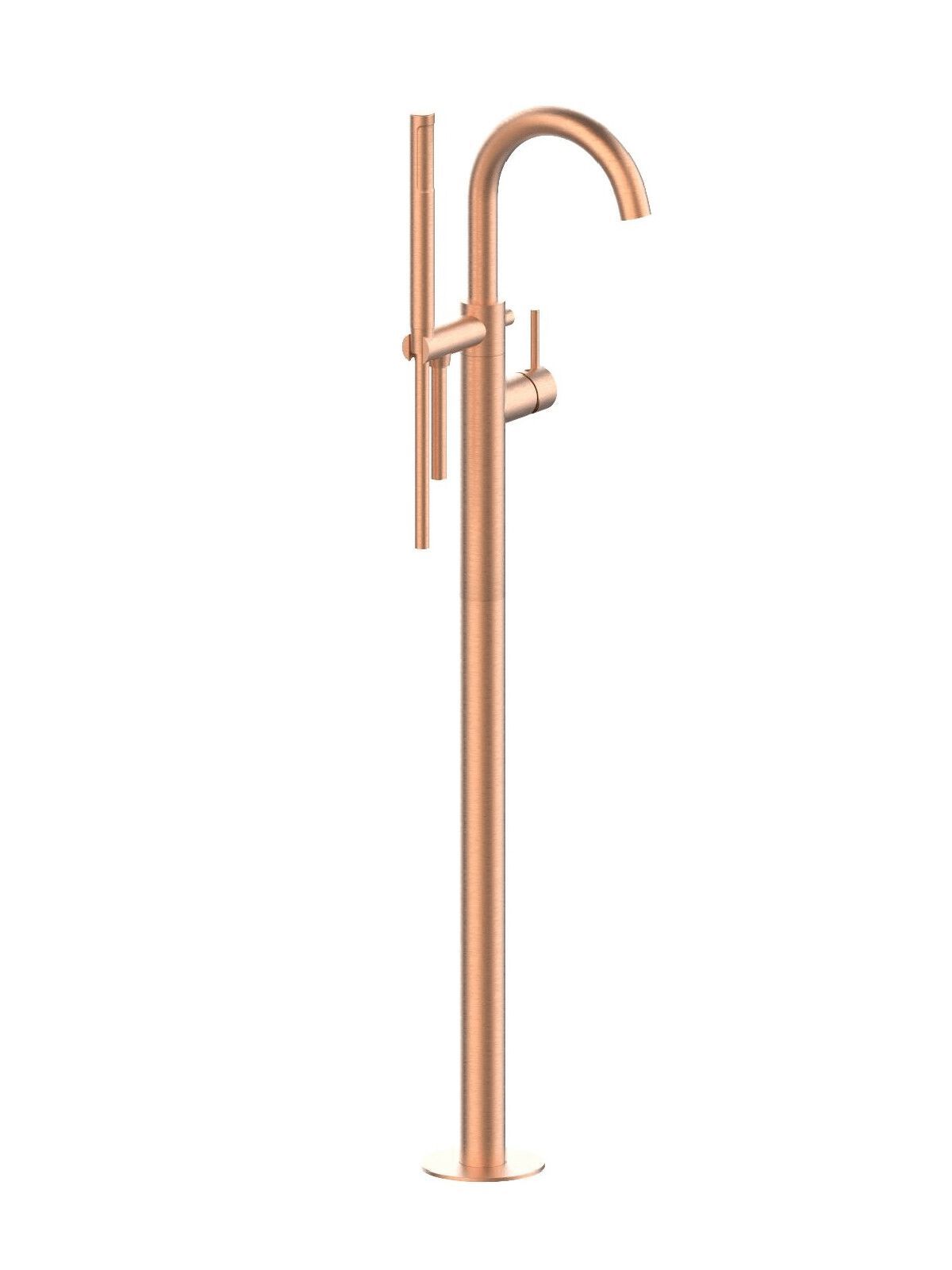 Однорычажный смеситель для ванны с ручным душем Rubinetterie Frattini Pepe XL ARCH-00061708 - Вид №16