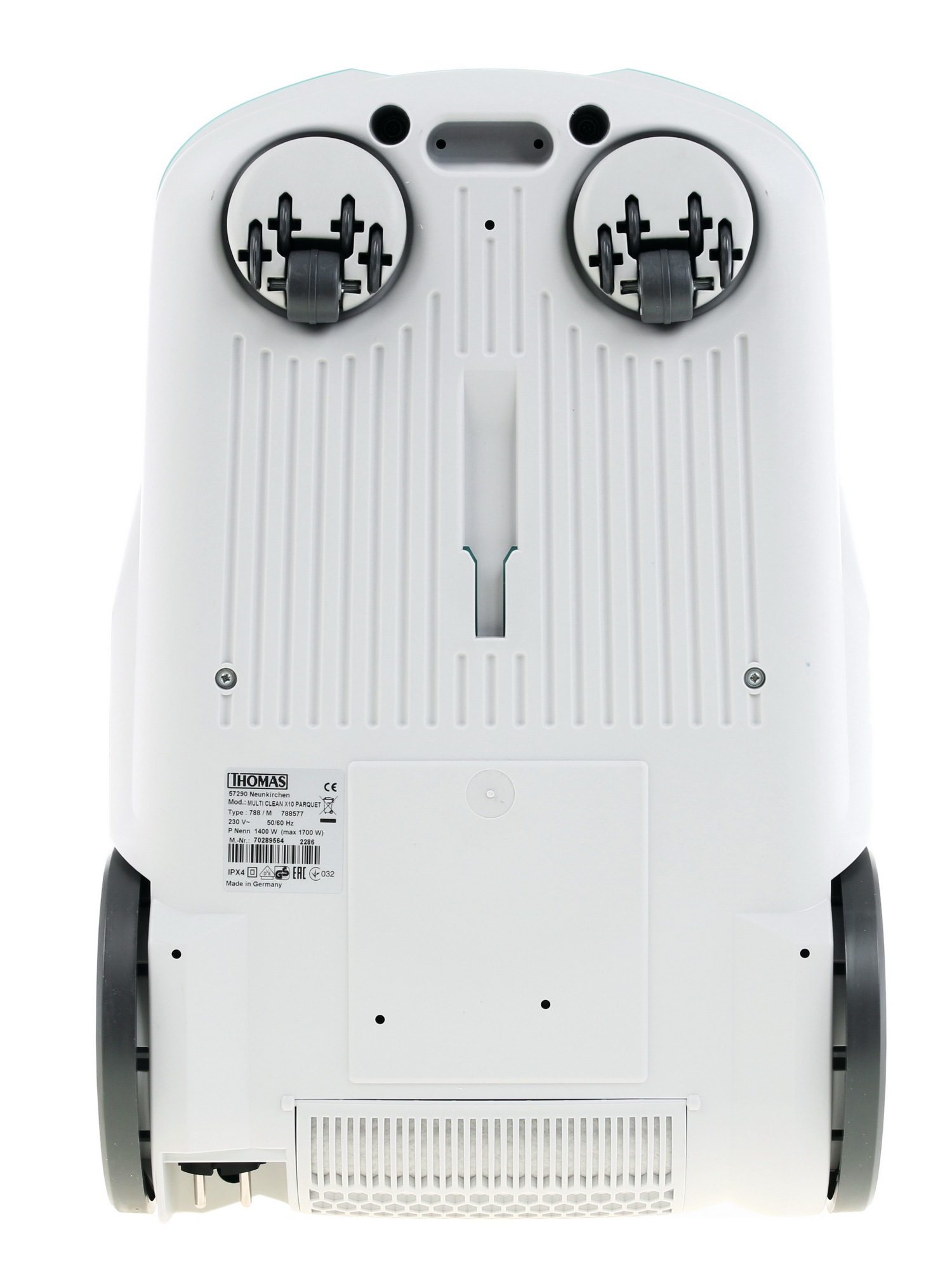 1041376 Пылесос Thomas Multi Clean X10 Parquet зеленый STDN-0080148 - Вид №5