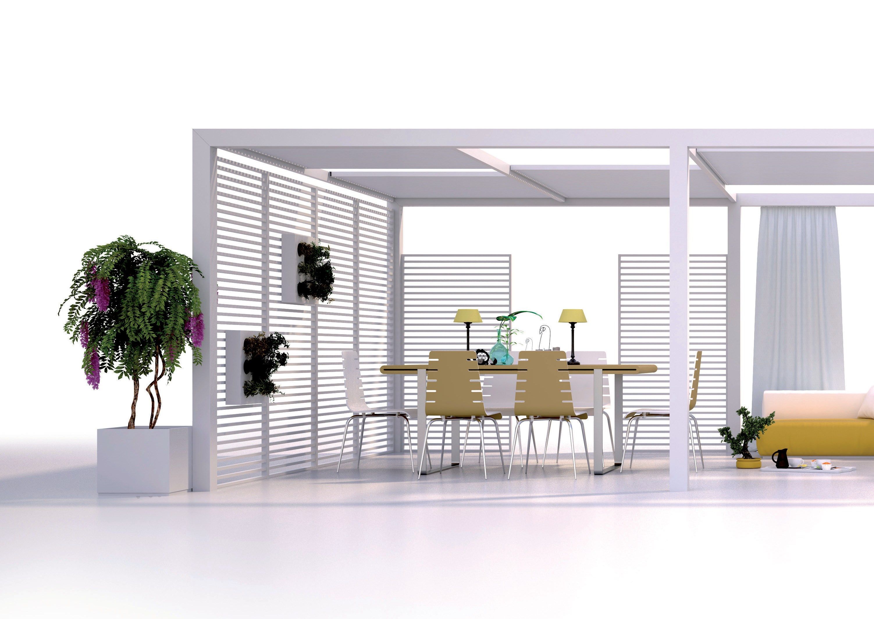 Изготовленный на заказ алюминиевый низкий плантатор UNOSIDER ARCH-00052761 - Вид №2