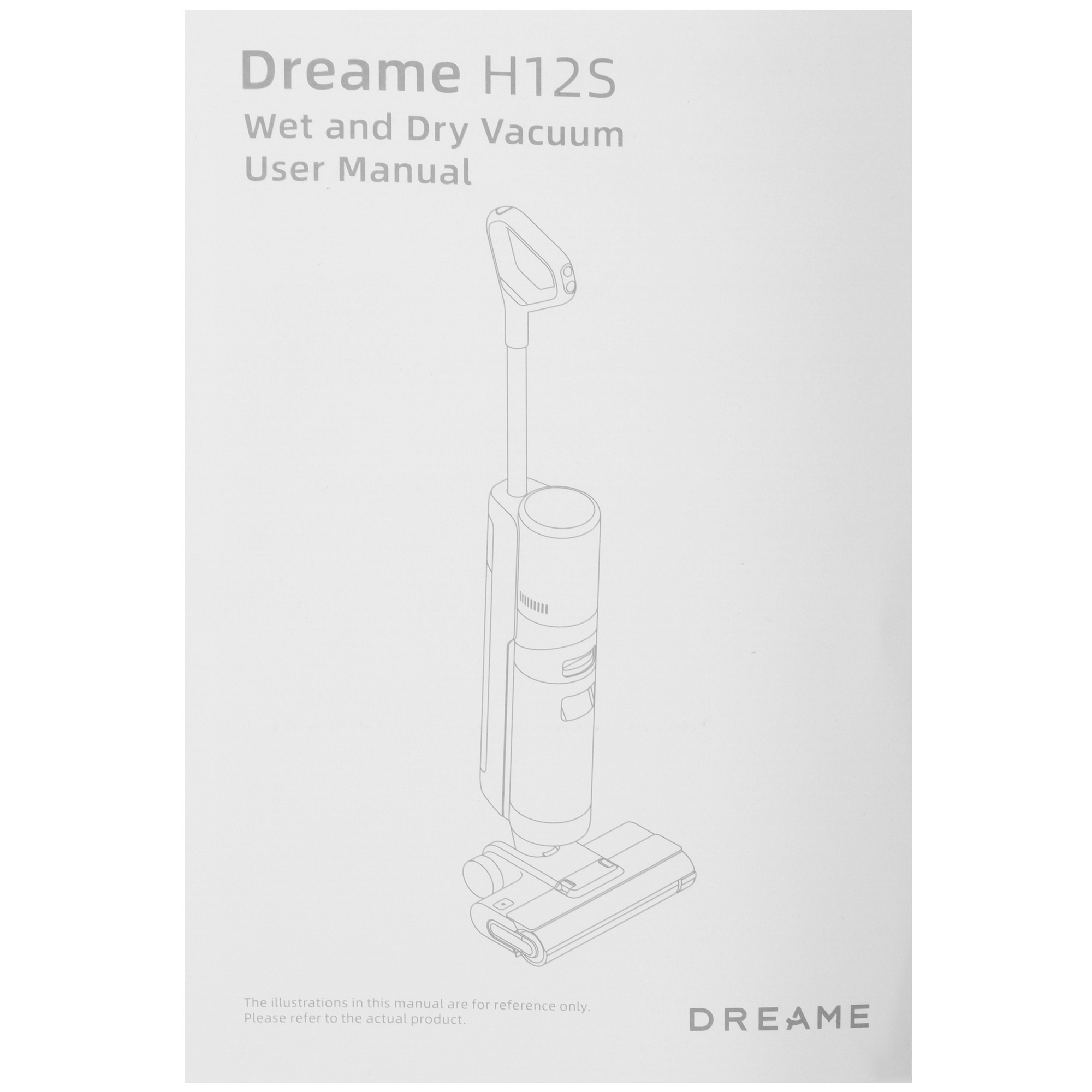 5443768 Моющий пылесос вертикальный   Dreame H12S  черный STDN-0004102 - Вид №11