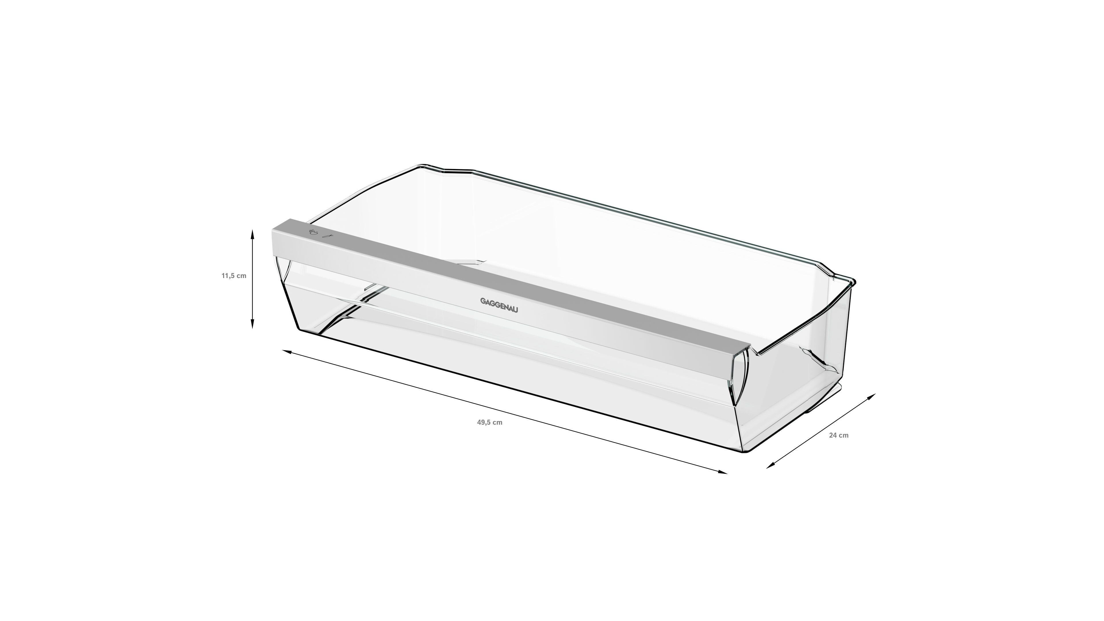 Встраиваемый холодильник с морозильной камерой GAGGENAU серия 200 ARCH-00016090 - Вид №1