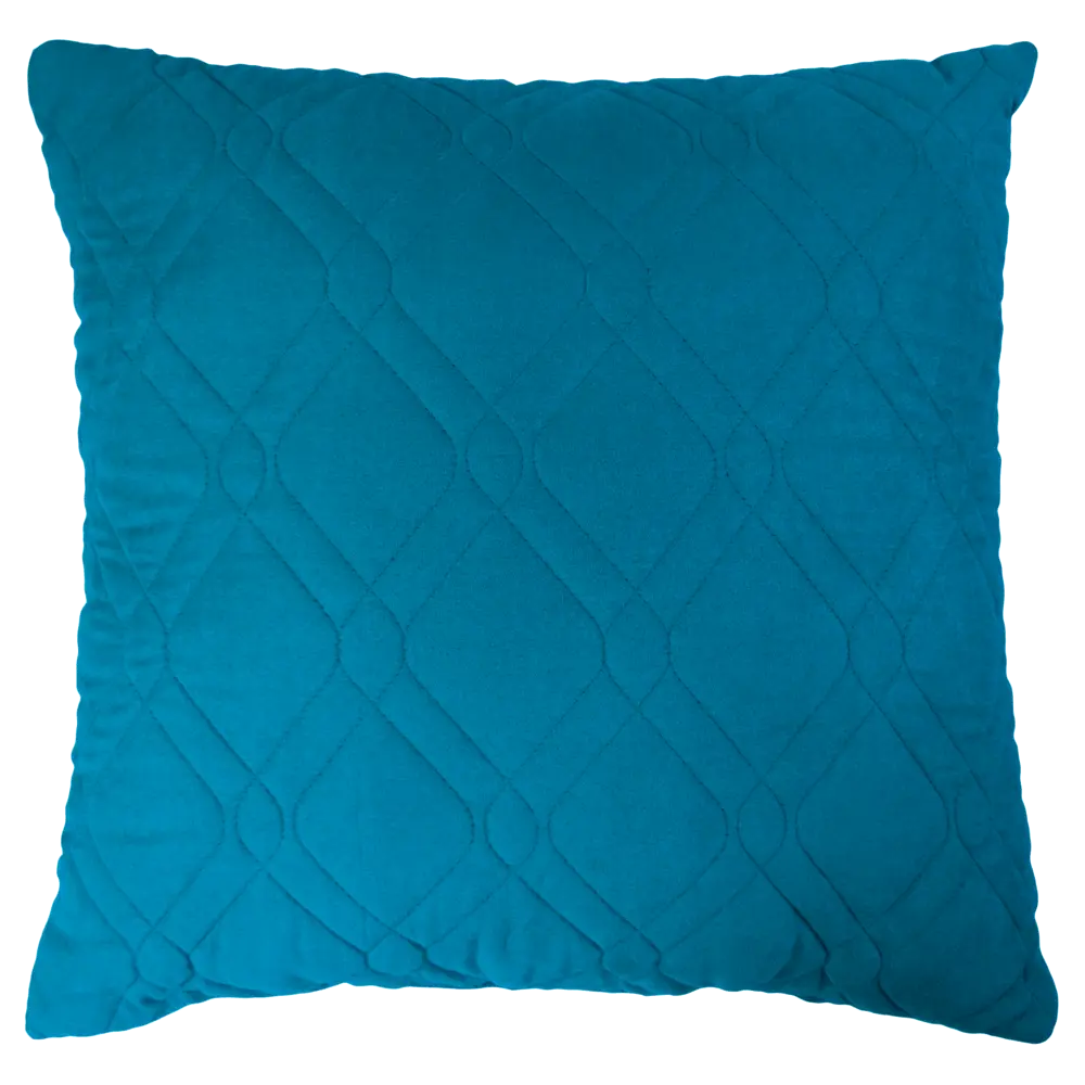 Подушка декоративная 43x43 см замша бирюза 83022399 STLM-2078999 LINEN WAY 