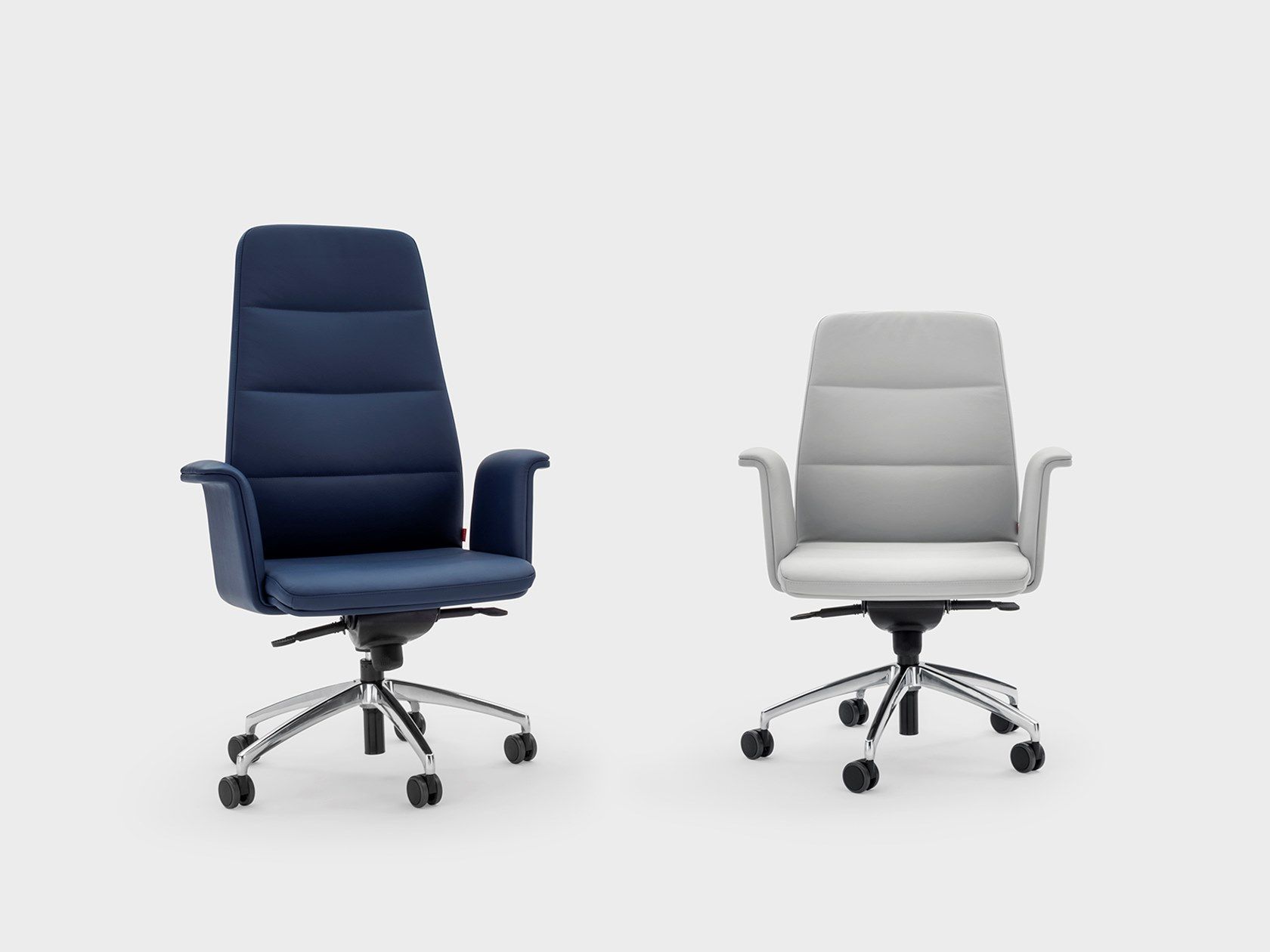 Офисное кресло с откидывающейся спинкой из ткани Viganò Star ARCH-00009097