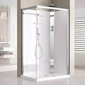 Novellini. Душевая кабина 120x80 2P120x80 STANDARD с низким душевым поддоном GLAX 3