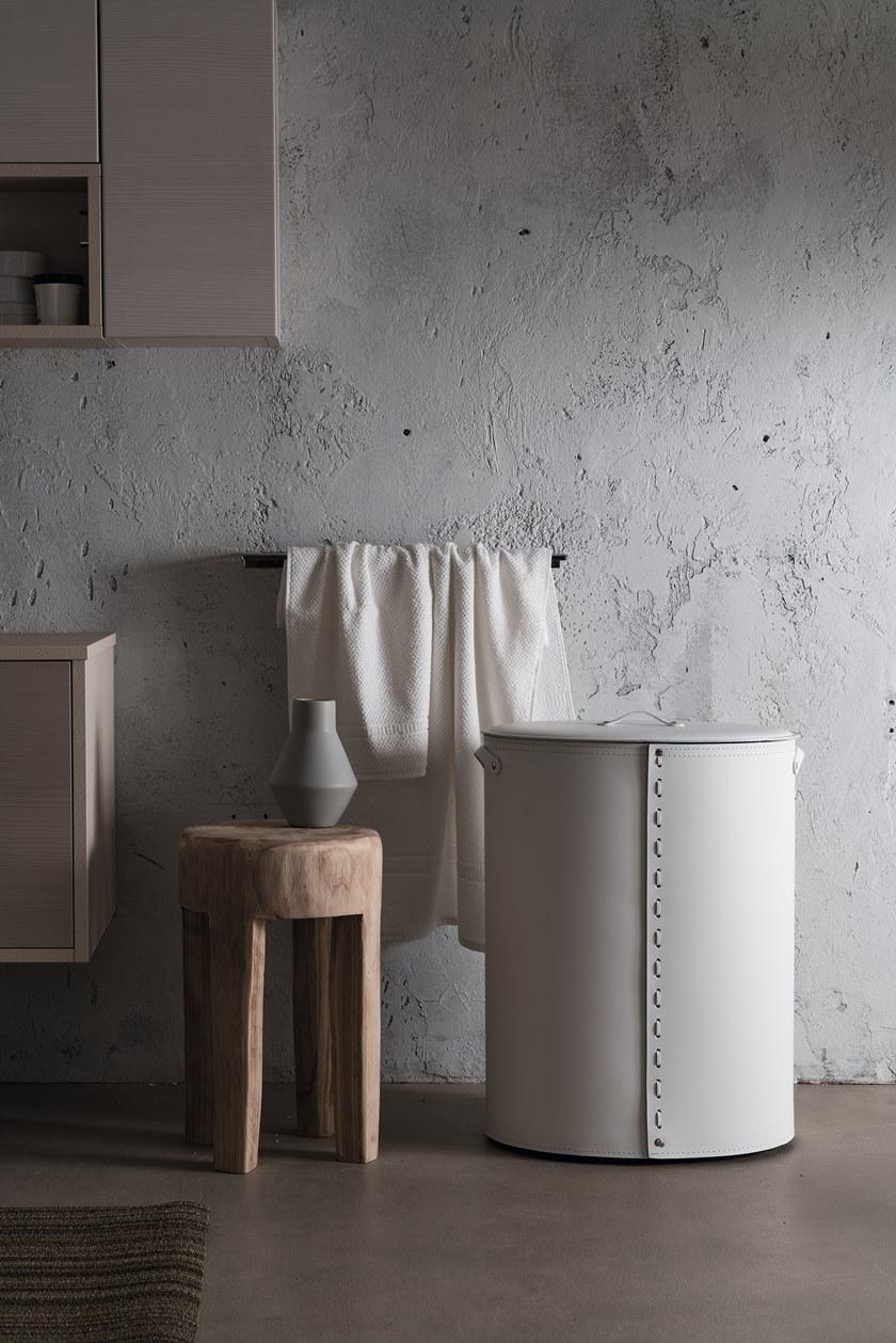 LIMAC design FIRESTYLE Корзина для белья из регенерированной кожи  Pbry45cc  - Вид №2