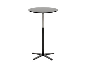 Круглый стол с регулируемой высотой из металла