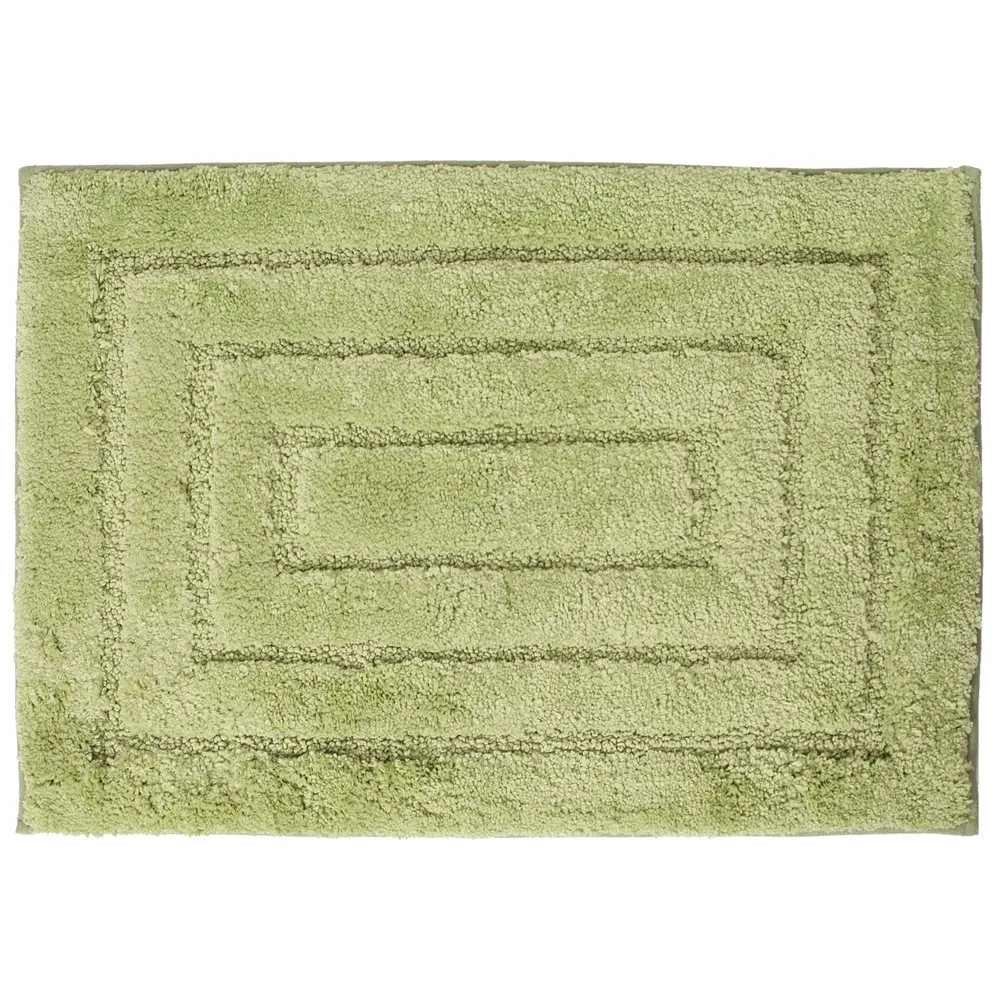 Коврик для ванной комнаты Grampus 45х65 см цвет салатовый STLM-2130769