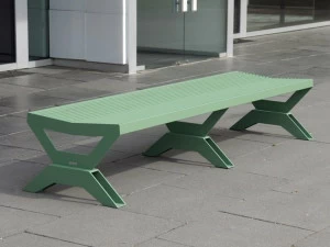 BENKERT BANKE Скамья из нержавеющей стали без спинки Sicorum