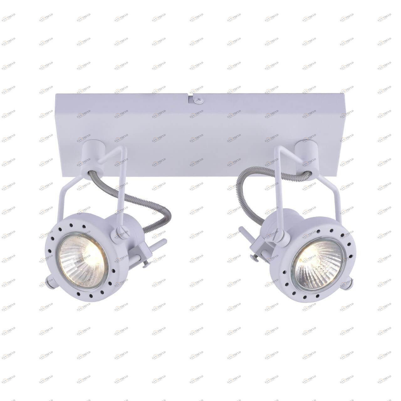 Спот потолочный галогеновый на 2 лампы белый Costruttore A4300AP-2WH ARTE LAMP COSTRUTTORE WHITE 00-3926421 Белый 