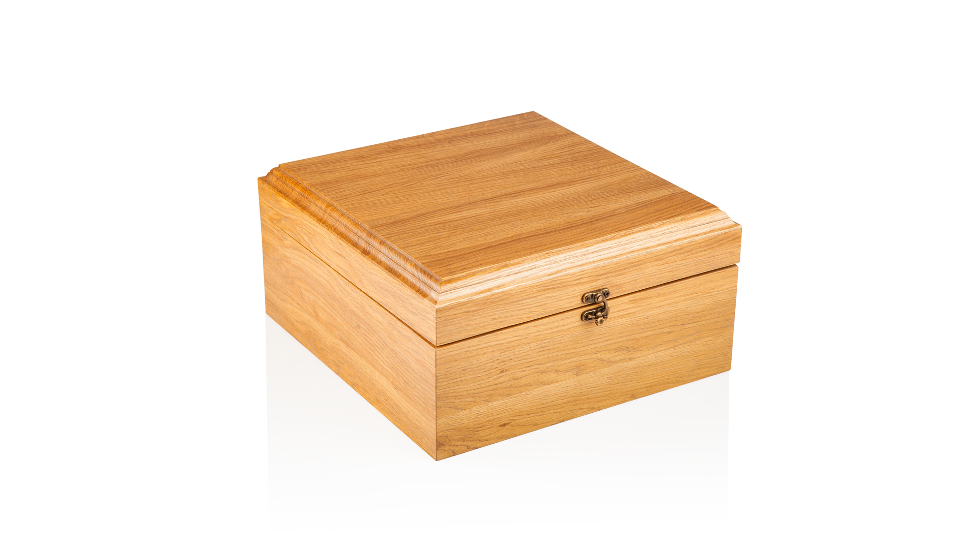 10624035 Шувалов Набор для виски "Герб" в дубовом ларце Хрусталь  - Вид №1