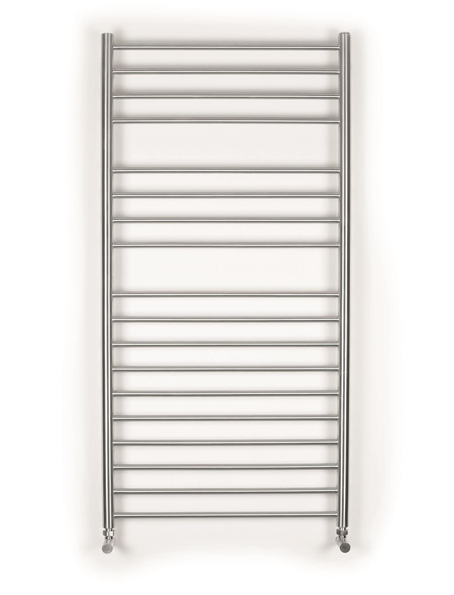 Полотенцесушитель Hammam UNO Stainless steel  комбинированный; электрический или водяной Сталь  - Вид №12