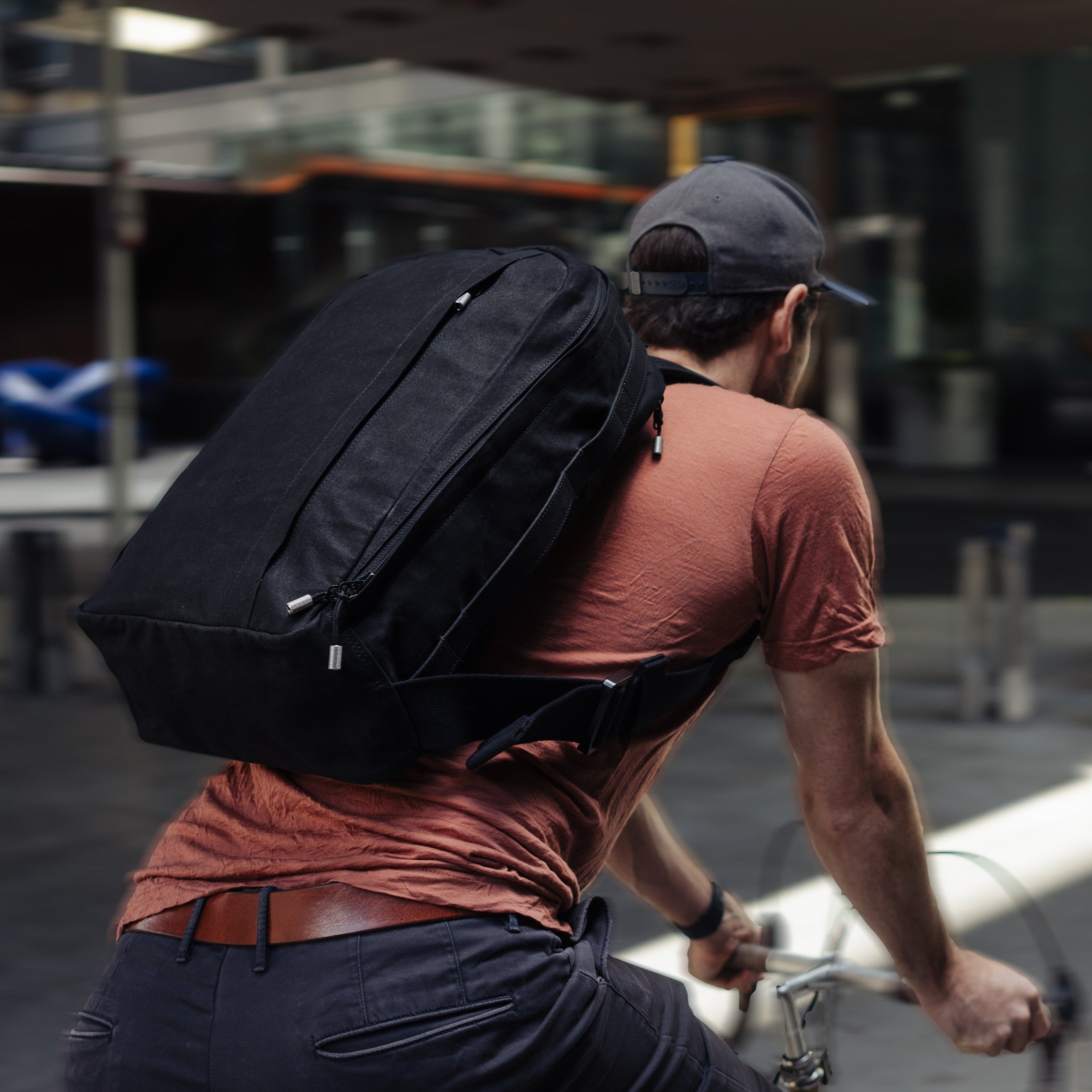 W301BLA-TER-STE Ежедневная упаковка 21 л - терракота / нержавеющая сталь Wingback  - Вид №24