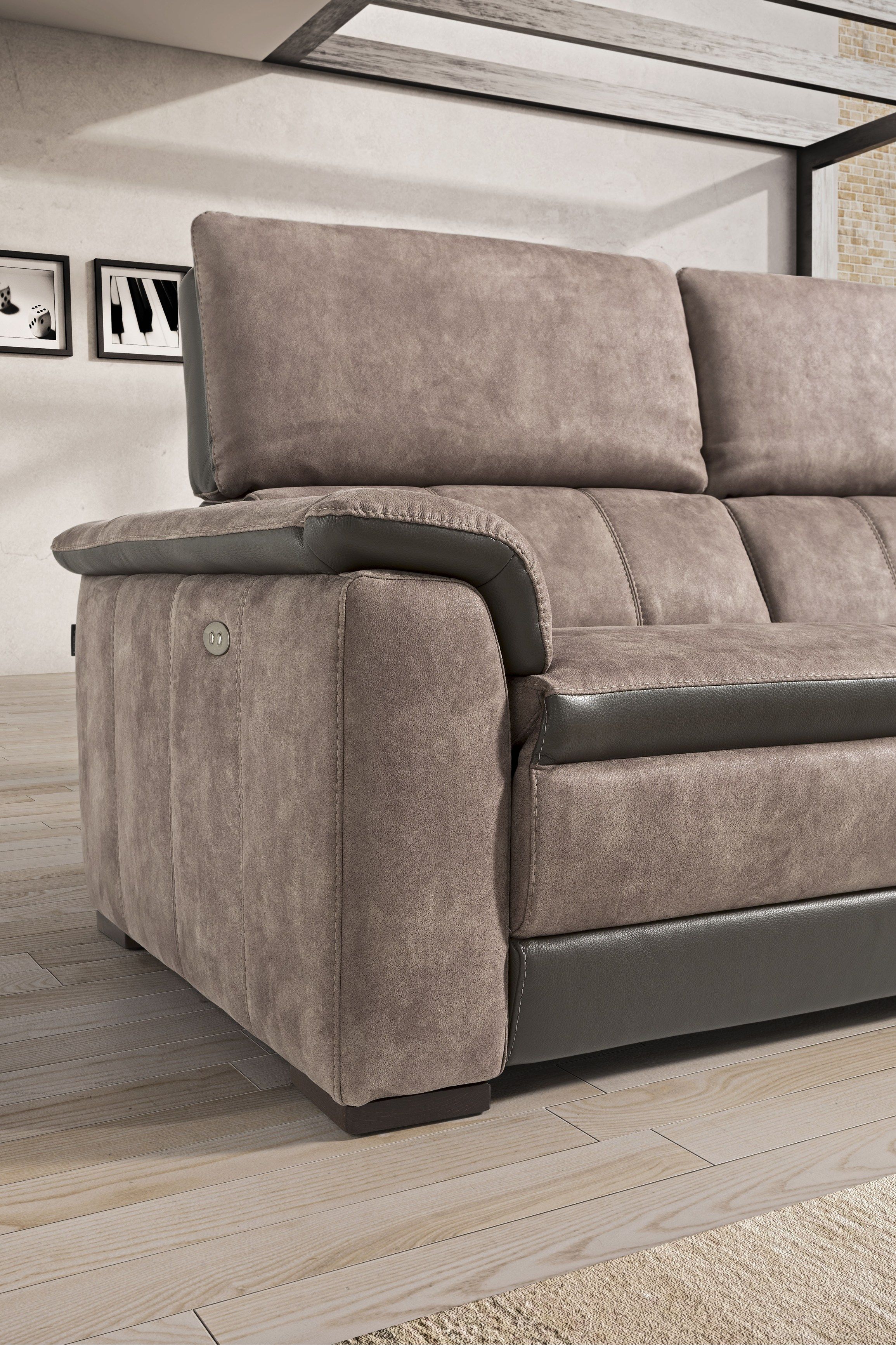 Кожаный диван Egoitaliano CAPUCINE ARCH-00129659 - Вид №5