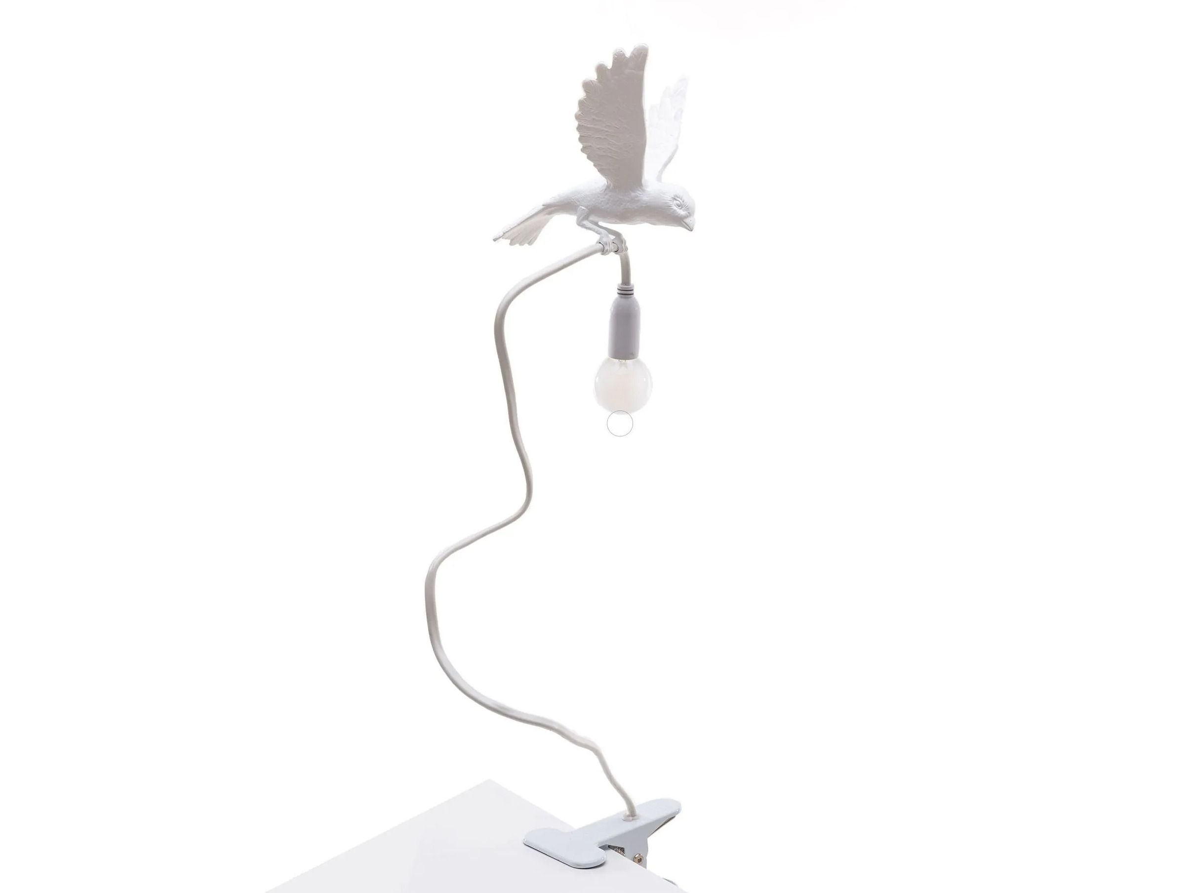 Светодиодная настольная лампа из смолы Seletti Sparrow Lamp ARCH-00108850