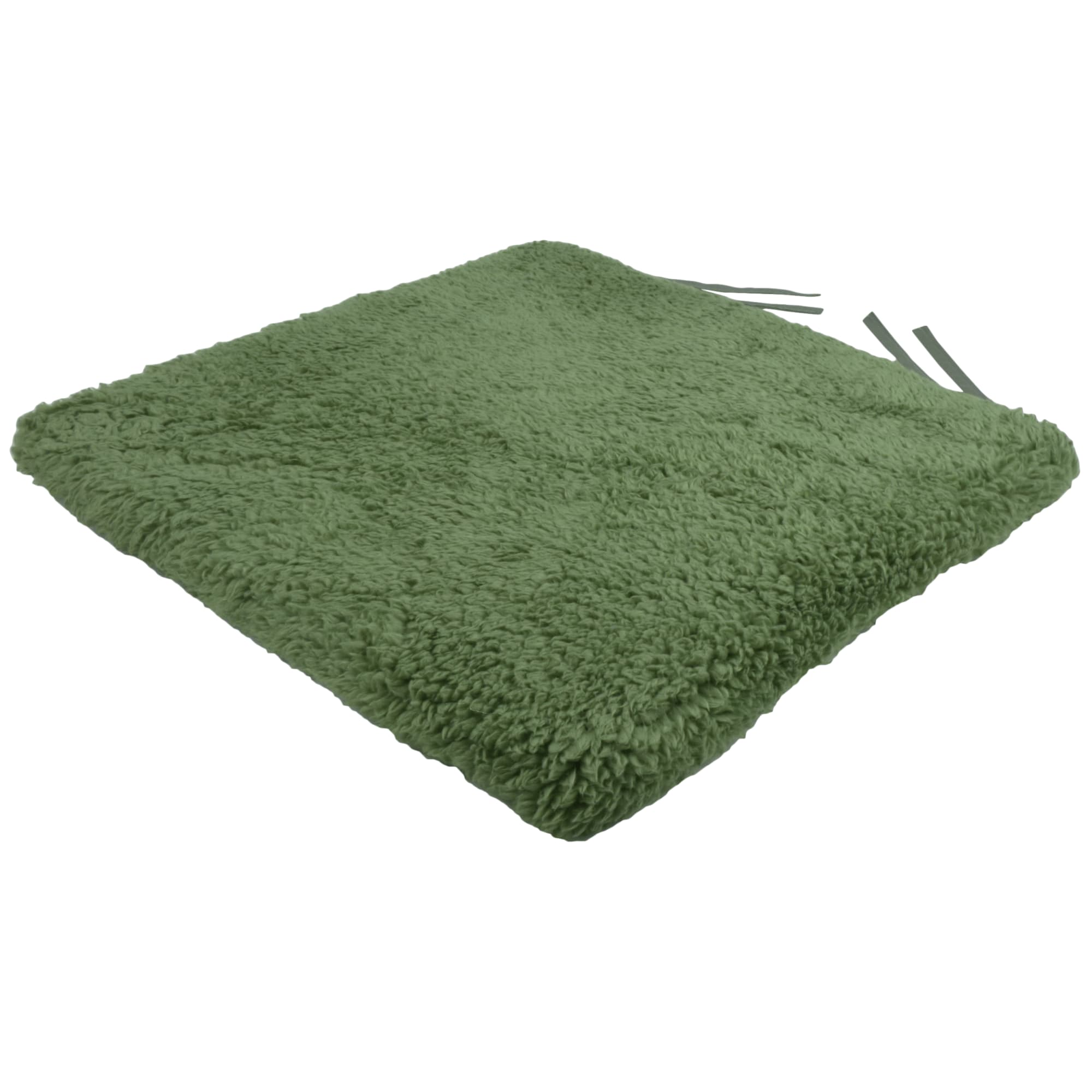 82405779 Галета «Шерпа» 40x40 см цвет оливковый Santreyd  - Вид №1