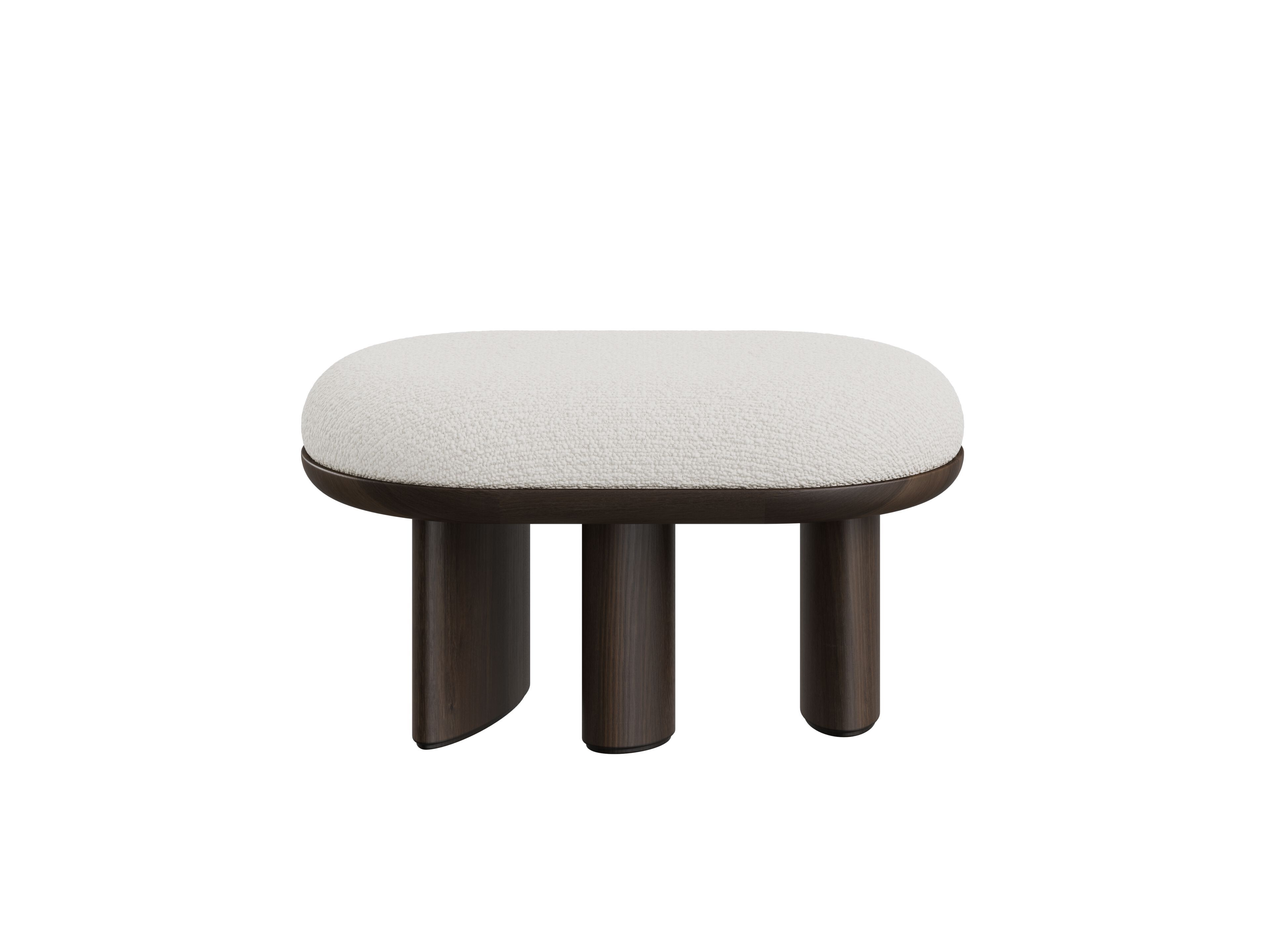 Низкий стул из бука с мягким сиденьем DÔME DECO Nova ' 25 ARCH-00029469 - Вид №3