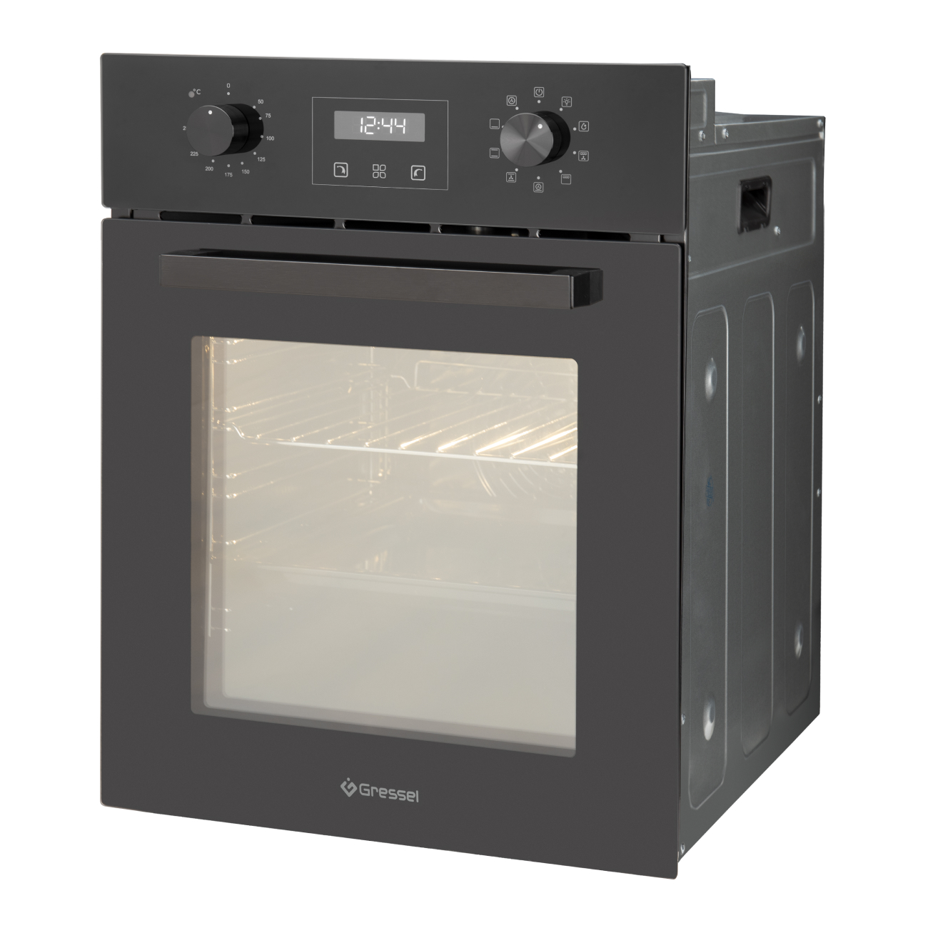 9284044 Электрический духовой шкаф Gressel RU477ES59000 черный STDN-0114187 - Вид №1