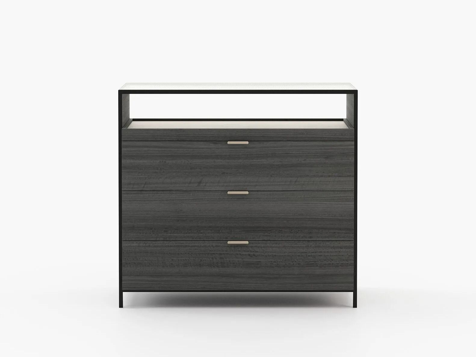 Деревянный и стеклянный комод Laskasas Canvas ARCH-00134706 - Вид №4