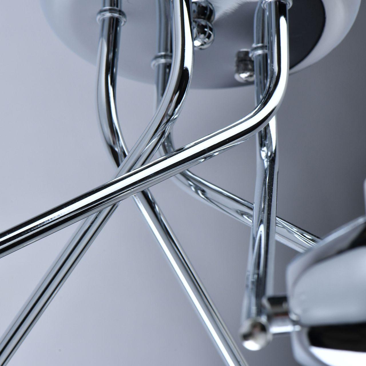 Потолочная люстра De Markt City Олимпия 638014405 DE MARKT ОЛИМПИЯ 328383 Хром;белый - Вид №2