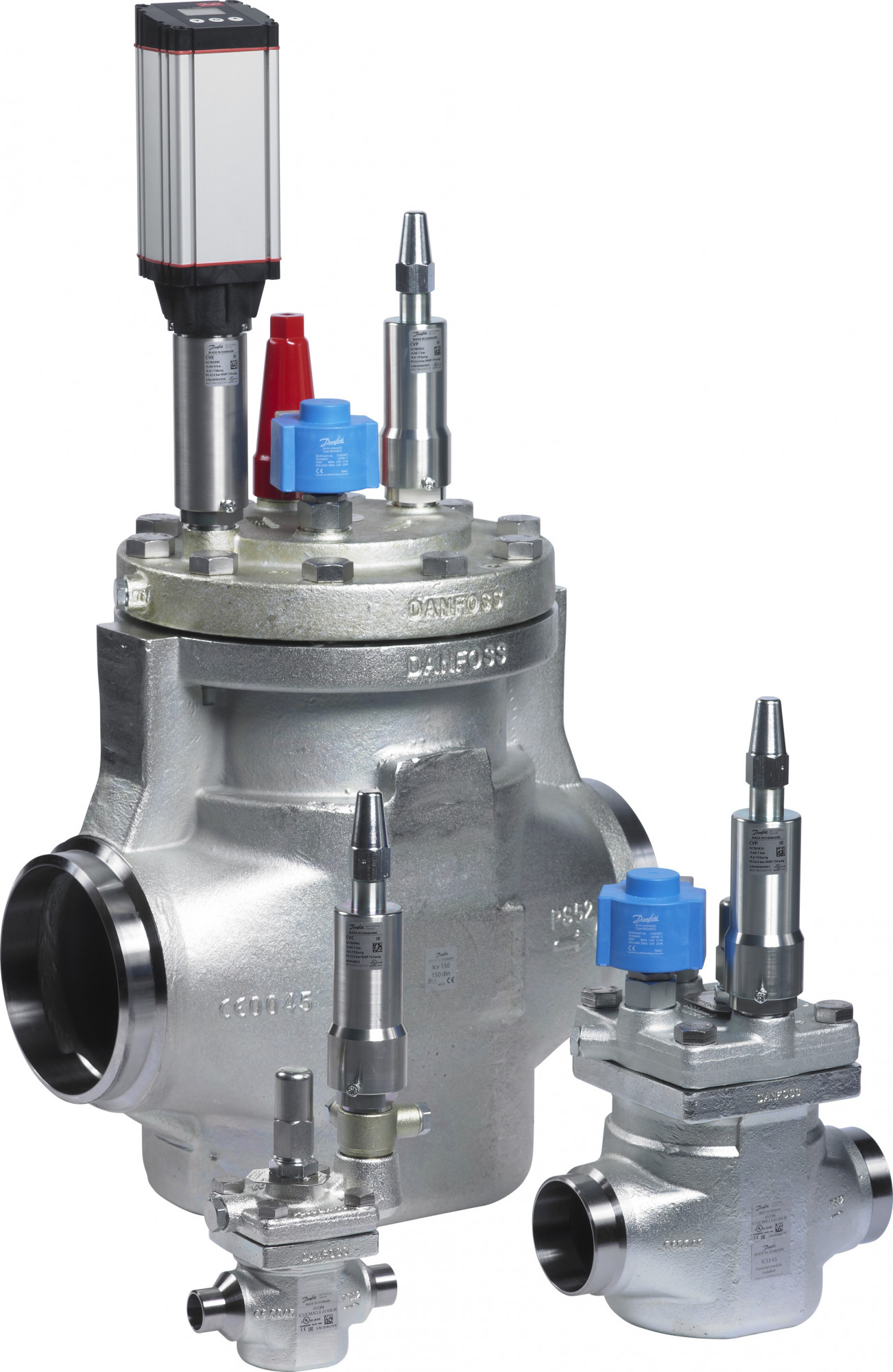 Danfoss ICS — сервоприводные клапаны с пилотным управлением ICS 50 Клапан регулятор давления 027H5032 