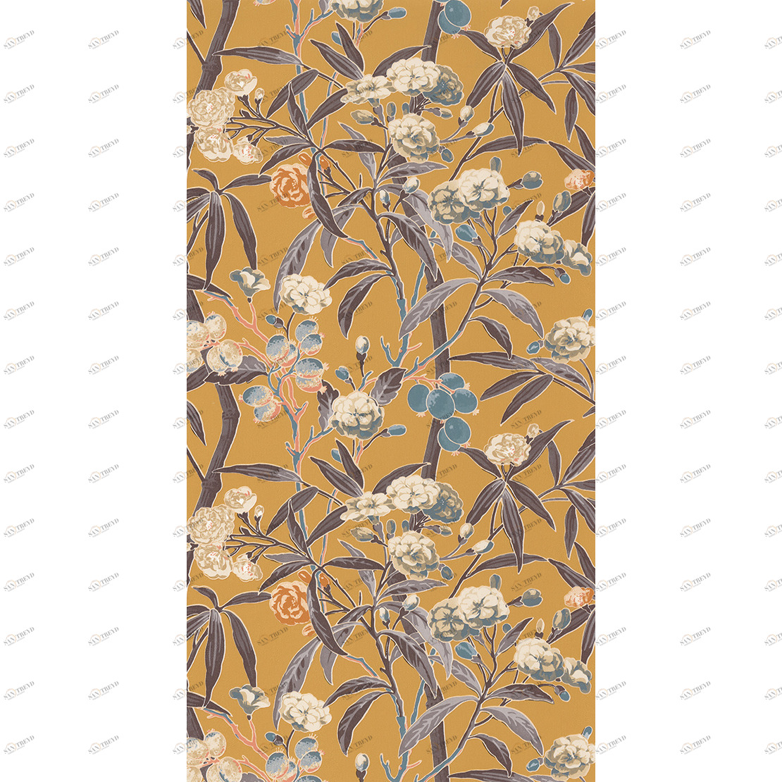 Рулон обоев CUBA CBBA84332320. Основа нетканый винил Casadeco