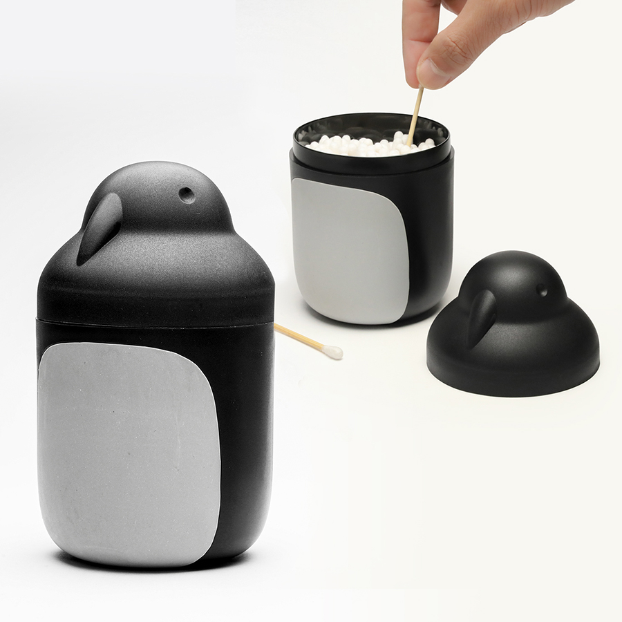 QL10364-BK Банка для хранения penquin, 300 мл Qualy  - Вид №1