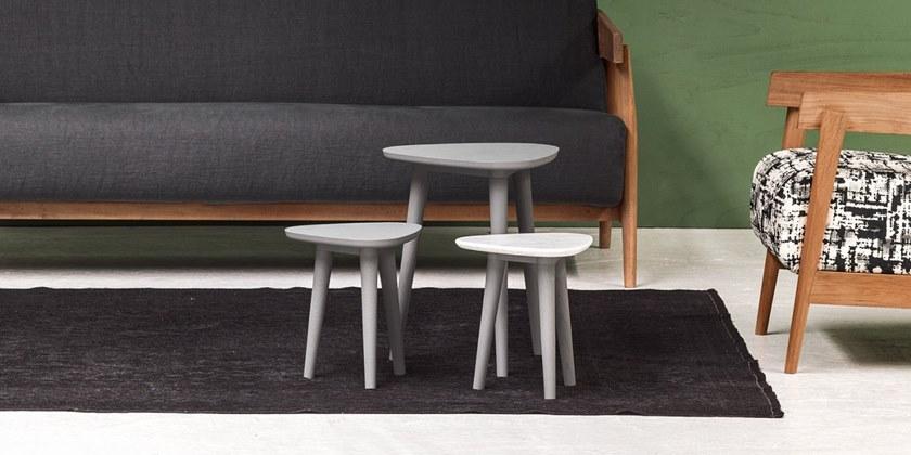 Gervasoni Низкий треугольный журнальный столик для гостиной Brick sun-id-1423405 - Вид №7