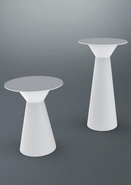 GABER Круглый журнальный столик из технополимера Roller sun-id-1409922 - Вид №1