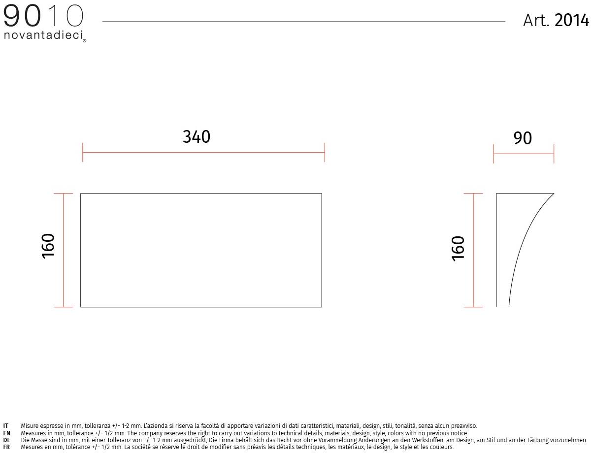 9010 novantadieci Аппликация светодиода из керамики  2014  - Вид №3