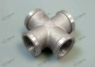 Крестовина  3/4'' никель TIEMME 1500304