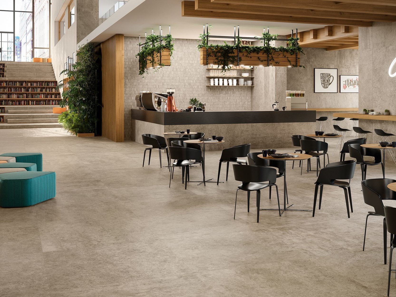 Пол из керамогранита с эффектом камня Atlas Concorde Lims ARCH-00023095 - Вид №14