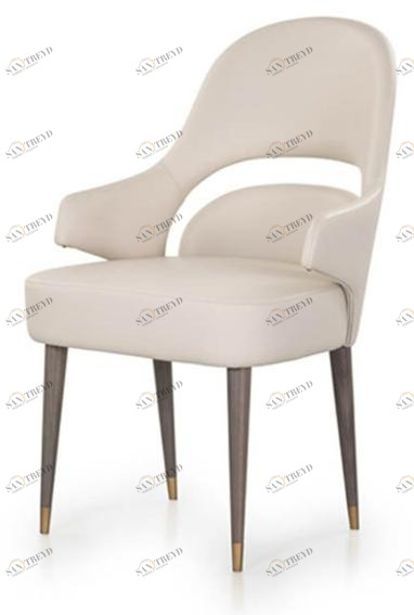 Turri Мягкое кожаное кресло с подлокотниками Vine sun-id-1466336