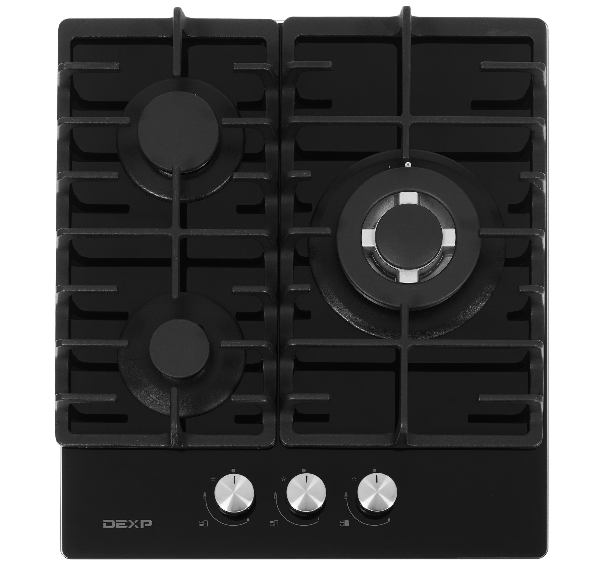4839280 Газовая варочная поверхность DEXP M3GIB STDN-0081464