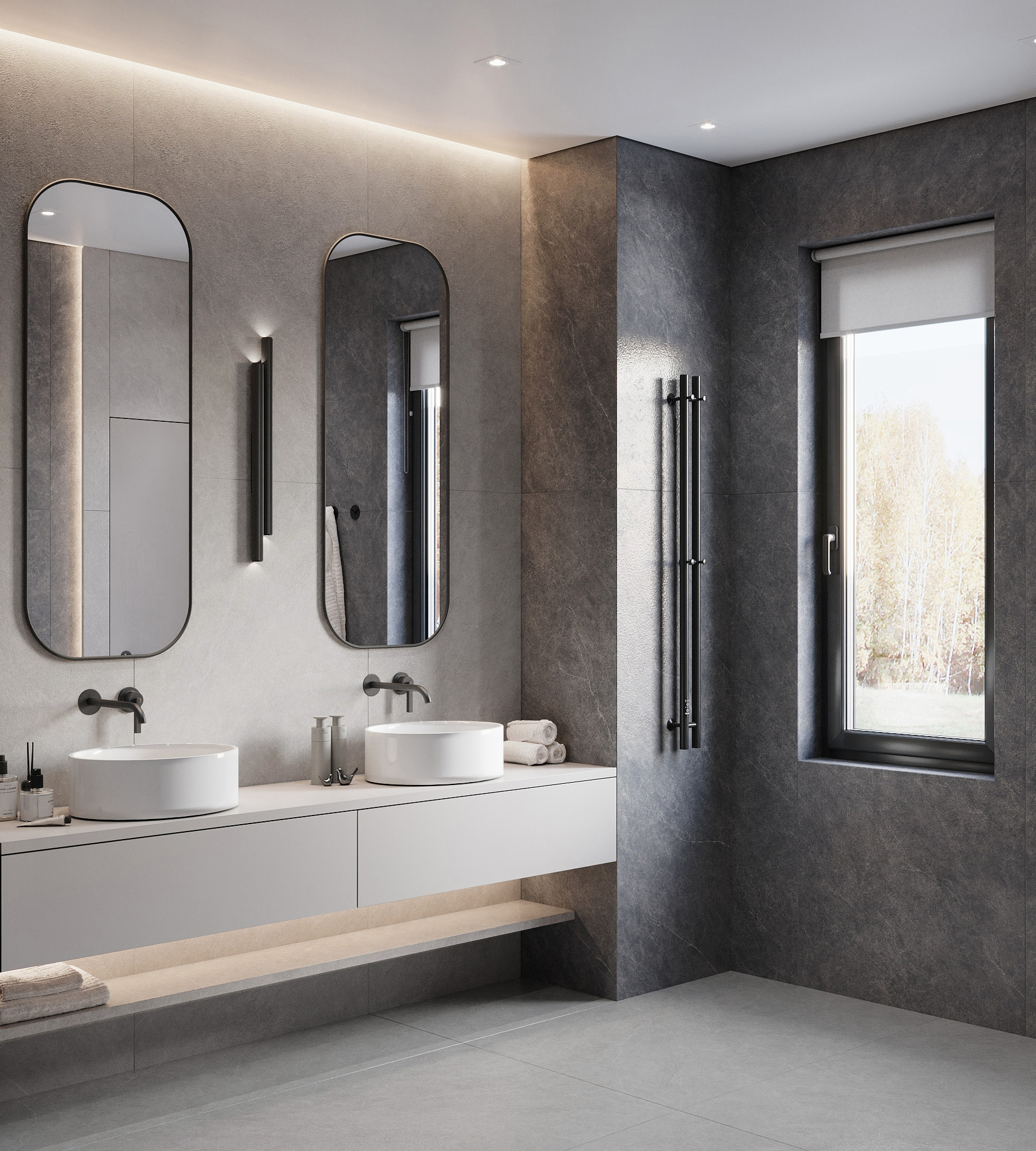 Керамогранит LISTELLO BIANCO 80х160 Creanza CZ-SL01-B