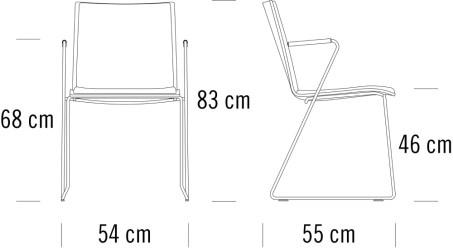 Thonet Кресло-санки с подлокотниками S 180 sun-id-1432742 - Вид №1