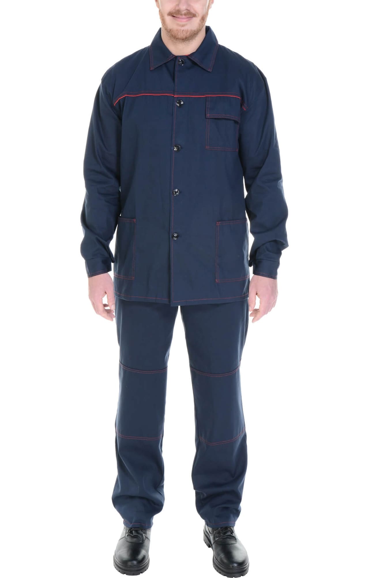 69253 Костюм ЛИМИТ темно-синий  Летняя спецодежда  размер 52-54/170-176  - Вид №8