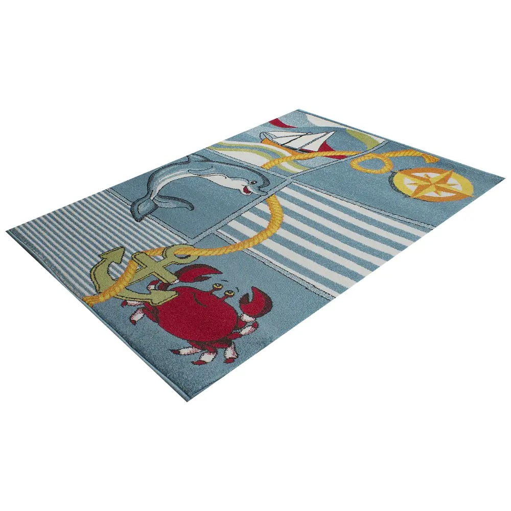 Ковёр детский Кристал 02 Кидс 1х1.5 м полипропилен MERINOS STLM-2008261 - Вид №1