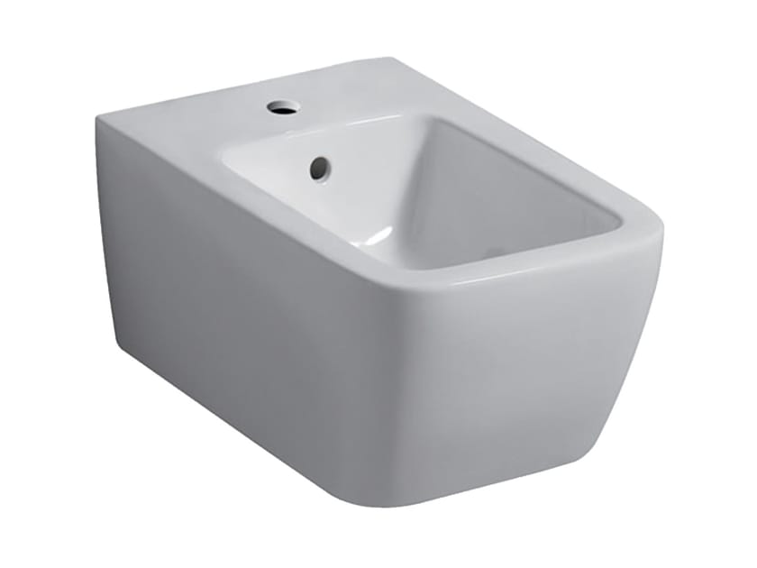 Подвесное биде из стекла с переливом Geberit ICON ARCH-00074505