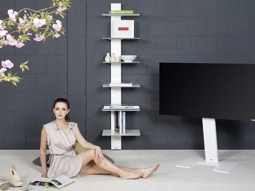 Wissmann raumobjekte Настенный подвесной книжный шкаф из стекла  145  - Вид №3