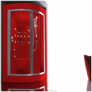 Душевая кабина Gruppo treesse Acquazzurra 100 STB-B7517D-K белая с баней и гидромассажем угловая правая