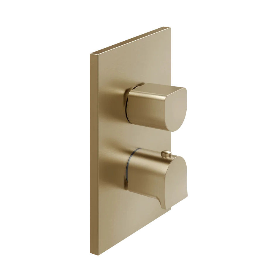 Смеситель для душа 59132 726 Gessi Rilievo ТЕПЛАЯ БРОНЗА BR. PVD 59132726