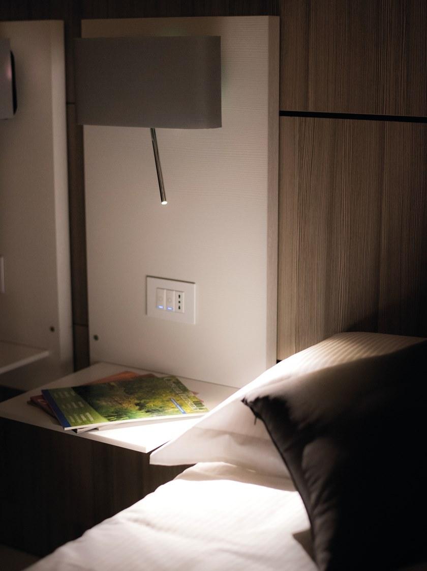 EGOLUCE Регулируемый светодиодный настенный светильник Pupilla 4571  - Вид №6