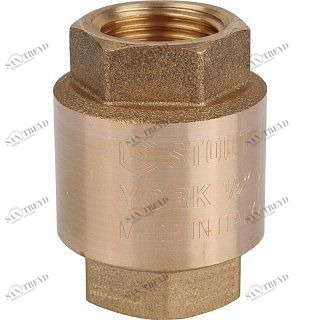 Клапан обратный STOUT 1/2" (пластиковое седло) пружинный SVC0012000015