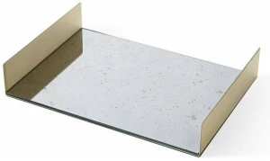 Gallotti&Radice Прямоугольный поднос в зеркале под старину