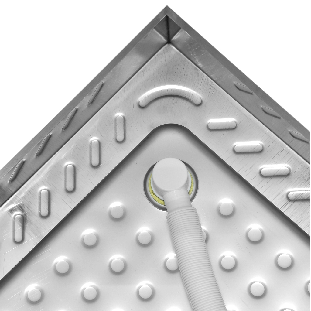 MF-58-115 Душевой поддон Public Steel  - Вид №3