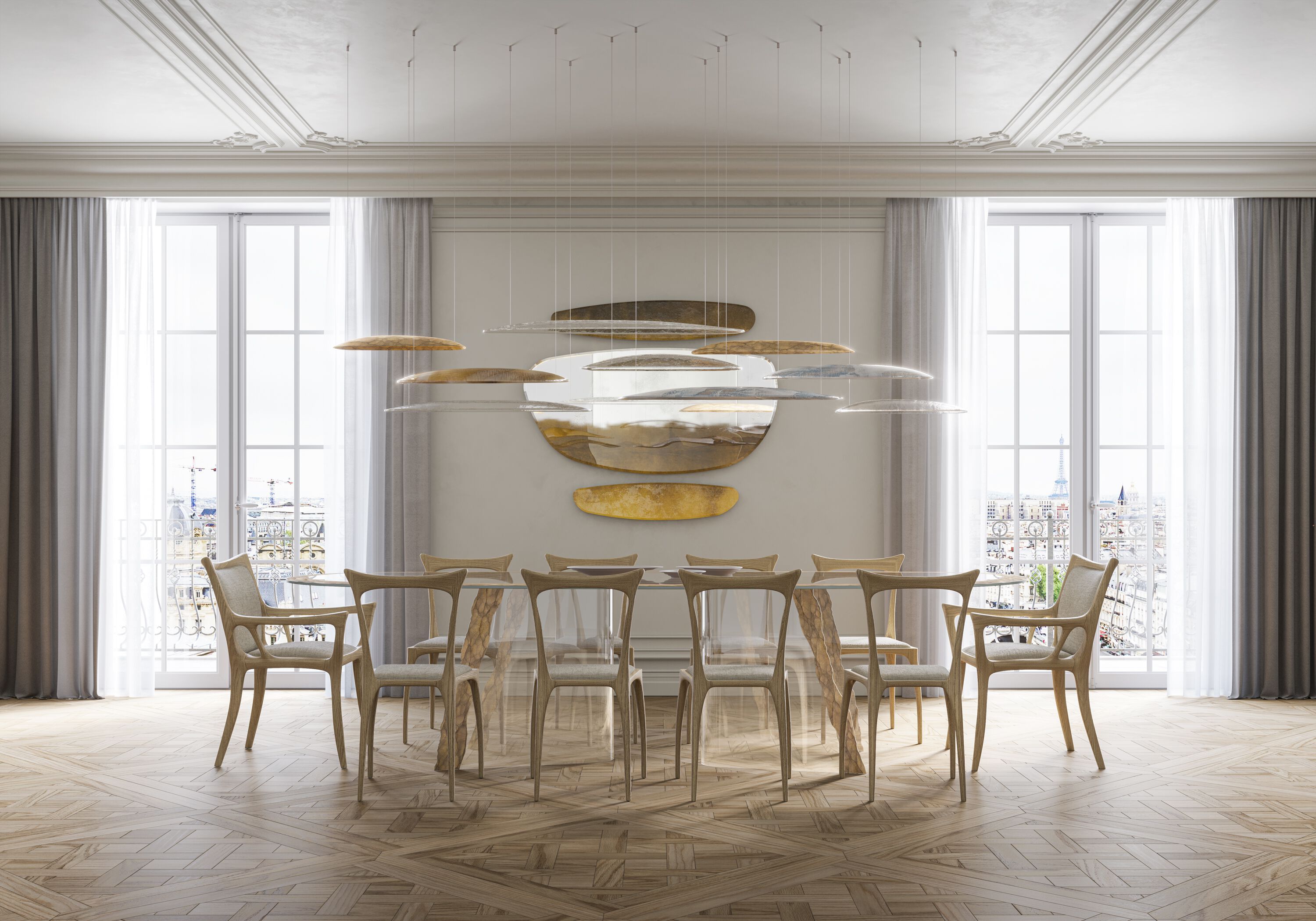 Настенное зеркало ARTE VENEZIANA итальянские пейзажи ARCH-00023477 - Вид №2