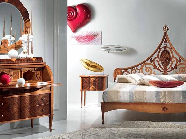 Carpanelli Прикроватная тумбочка из бриара с ящиками Sissi sun-id-1418833 - Вид №2